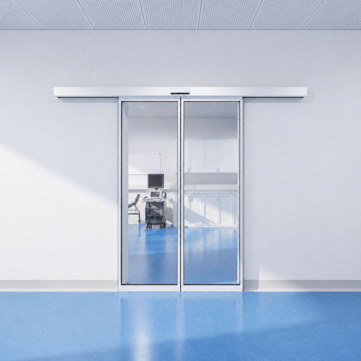 Automatic Light Hermetic Sliding Door