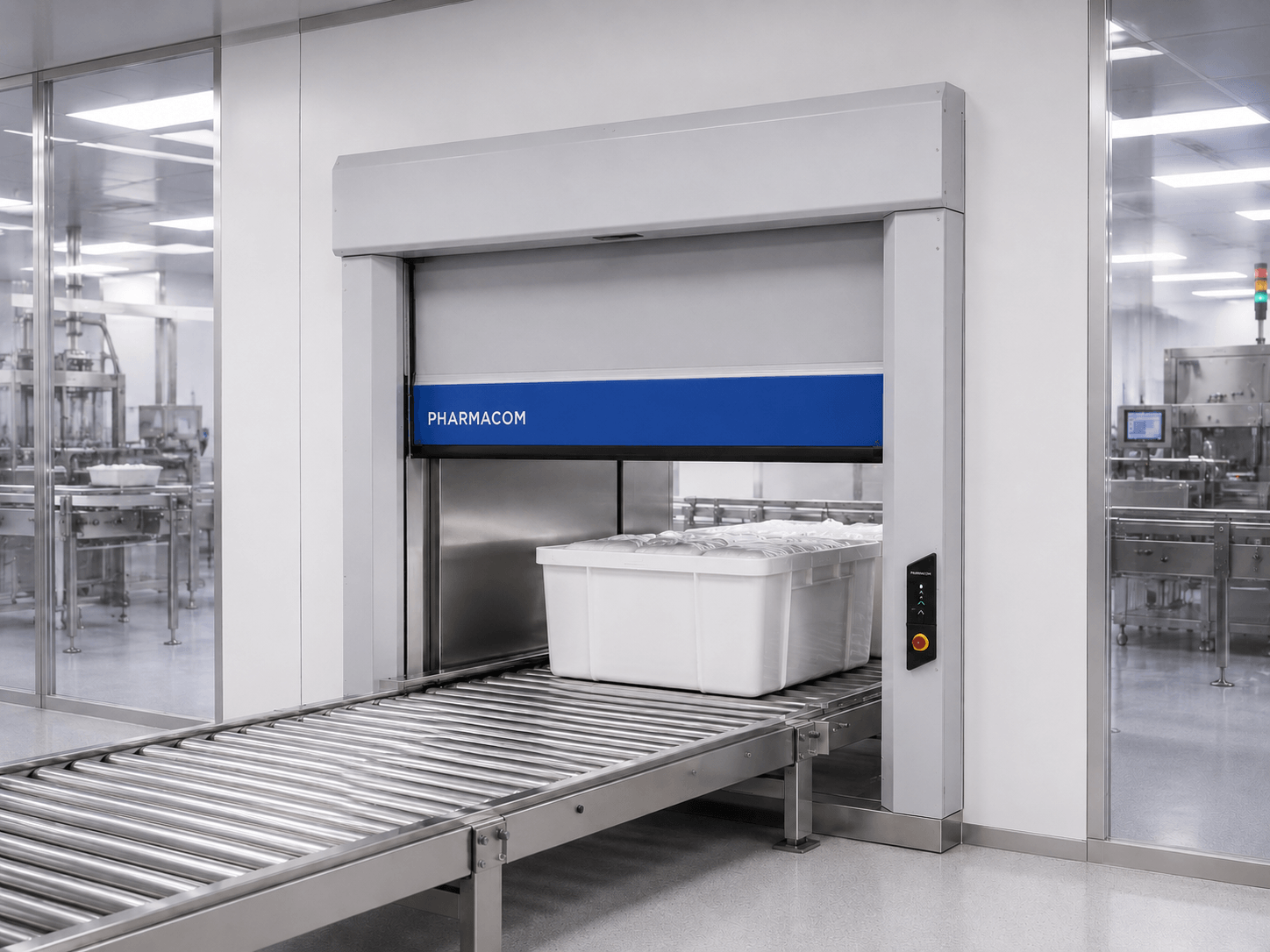 pharmacom-cleanroom-material-transfer-door