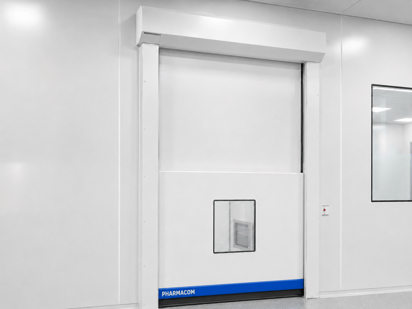 pharmacom-custom-cleanroom-guillotine-door