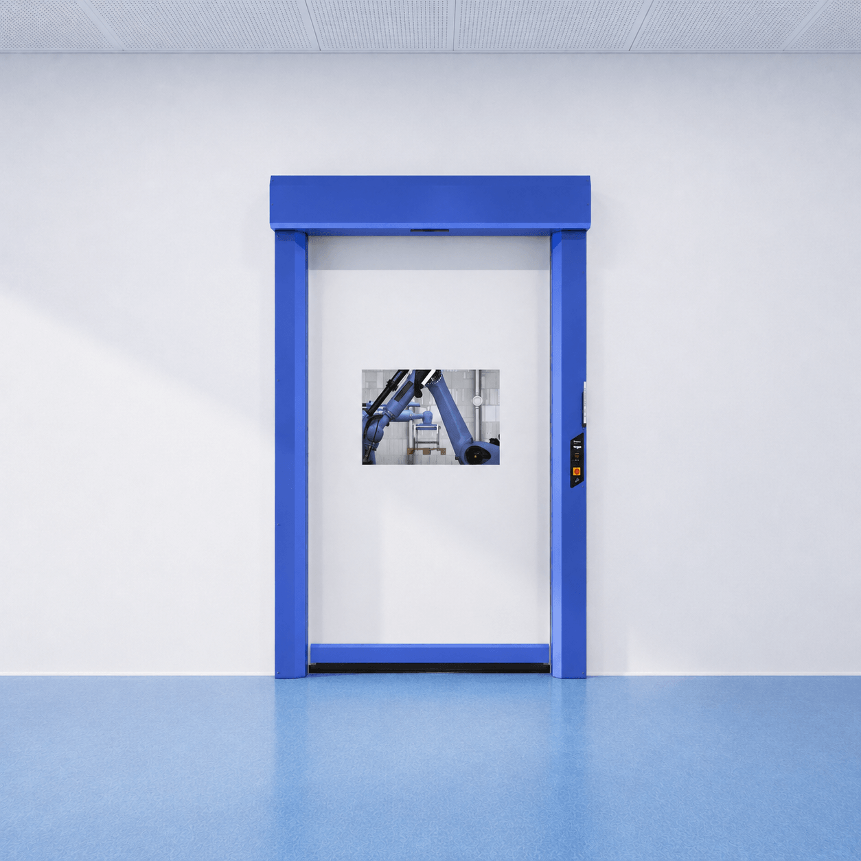 PVC Roll-Up Door Medico Cleanroom